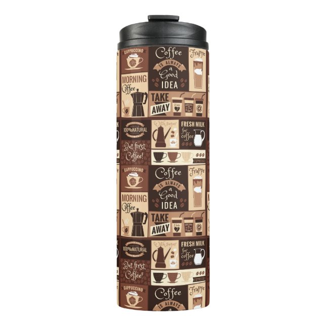 Coffee  thermal tumbler (Front)