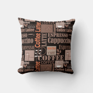 Coffee Throw Pillow