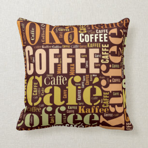 Coffee Throw Pillow