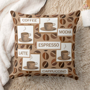 Coffee Throw Pillow