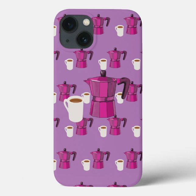 Coffee Time Case-Mate iPhone Case (Back)