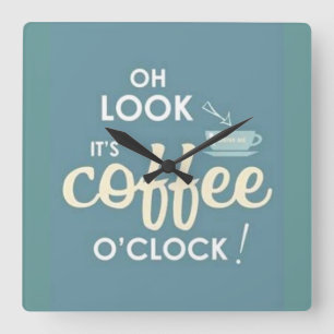 coffee time clock
