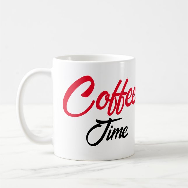 Coffee Time Coffee Mug (Left)