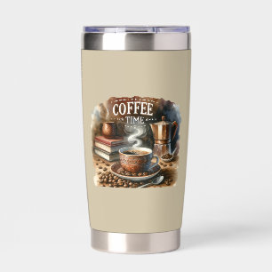 Coffee Time Insulated Tumbler
