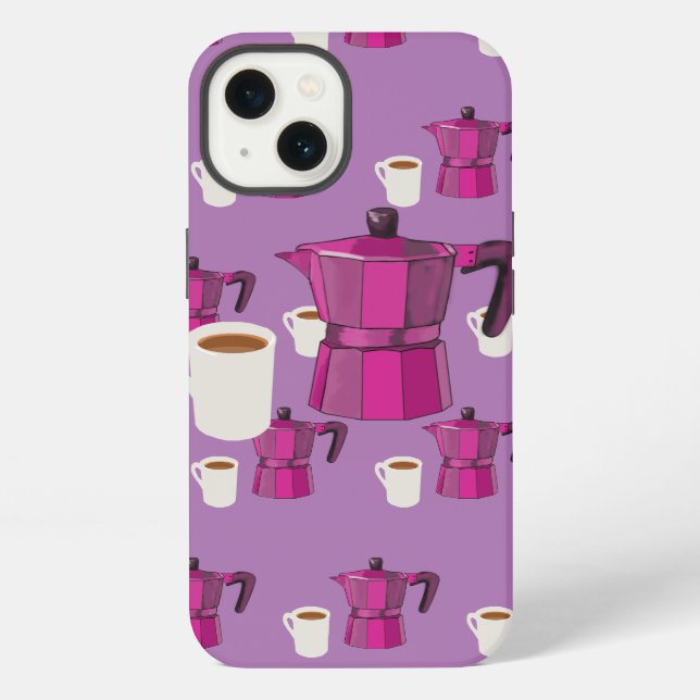 Coffee Time iPhone Case (Back)