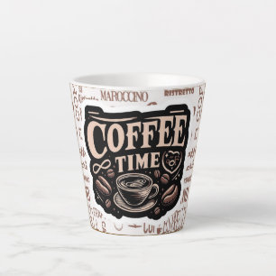 coffee time latte mug