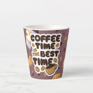 coffee time latte mug