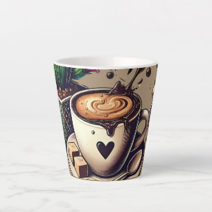 coffee time latte mug