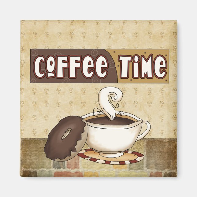 Coffee Time magnet (Front)