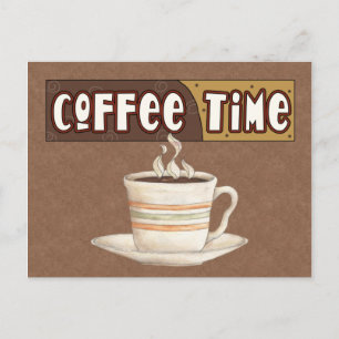 Coffee Time postcard