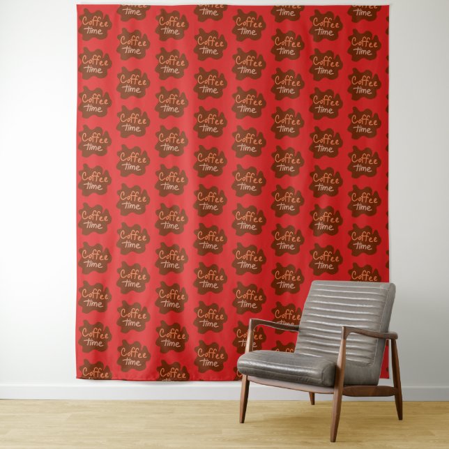 coffee time tapestry (In Situ)