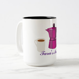 Coffee Time Two-Tone Coffee Mug