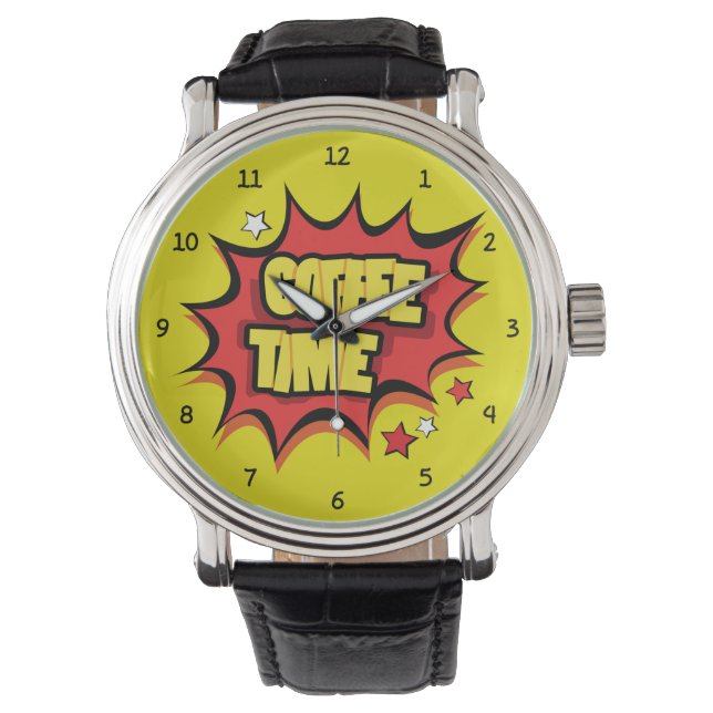 Coffee Time w/Splat Watch (Front)
