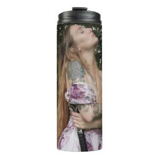 Coffee Time with WoodlandRealm Thermal Tumbler