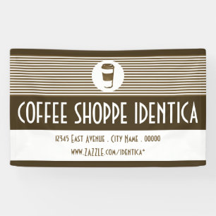 coffee to go cup shop banner
