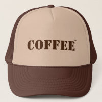 Coffee Trademark Trucker Hat