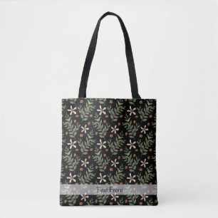 Coffee Tree Pattern Tote Bag