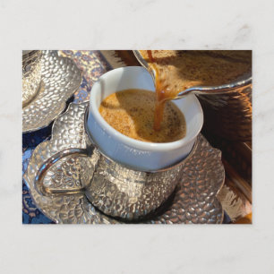Coffee, Turkish Coffee Postcard