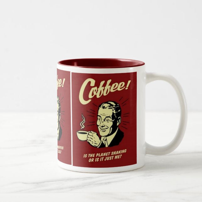 Coffee Two-Tone Coffee Mug (Right)