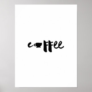 Coffee | Typography Art Poster
