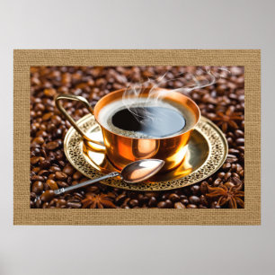 Coffee Vector Art Home / Business Decor Poster