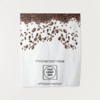 Coffee Vendor Pop Up Shop Logo Branding Display