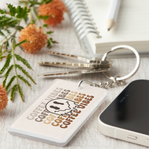Coffee Vibes Keychain