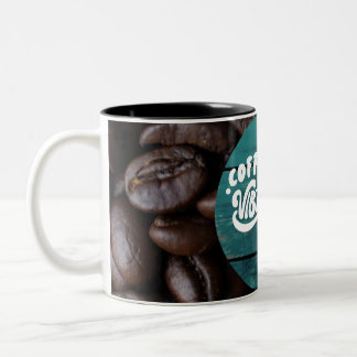 Coffee Vibes  Two-Tone Coffee Mug
