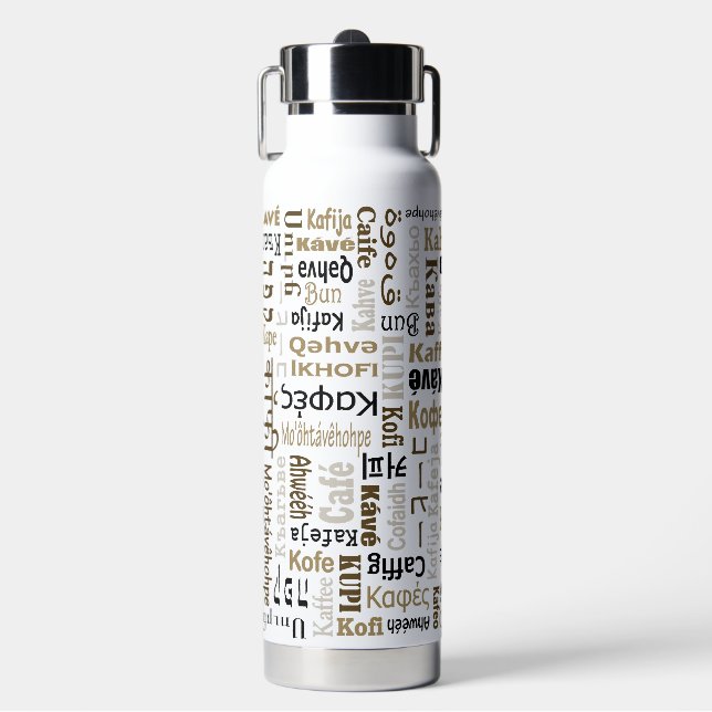 Coffee Water Bottle (Front)