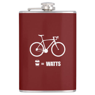 Coffee = Watts Hip Flask