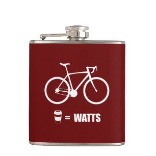 Coffee = Watts Hip Flask