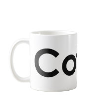 Coffee, White 11 oz Classic White Mug