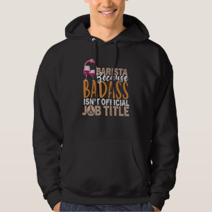 Coffee Wine Quote Barista Cool Coffee Wine 24 Hoodie