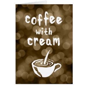 coffee with cream bokeh