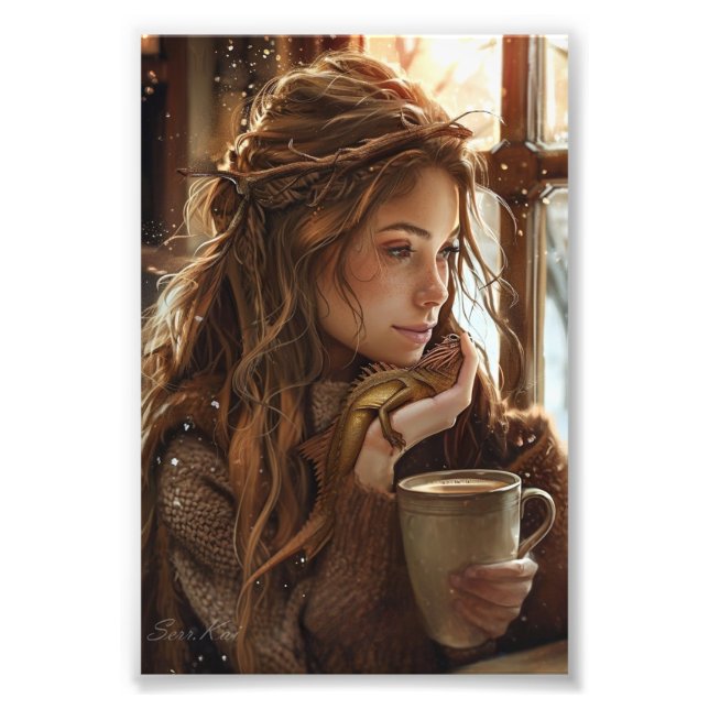 Coffee With Friends Photo Print (Front)