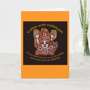 Coffee with Hallelujah Card