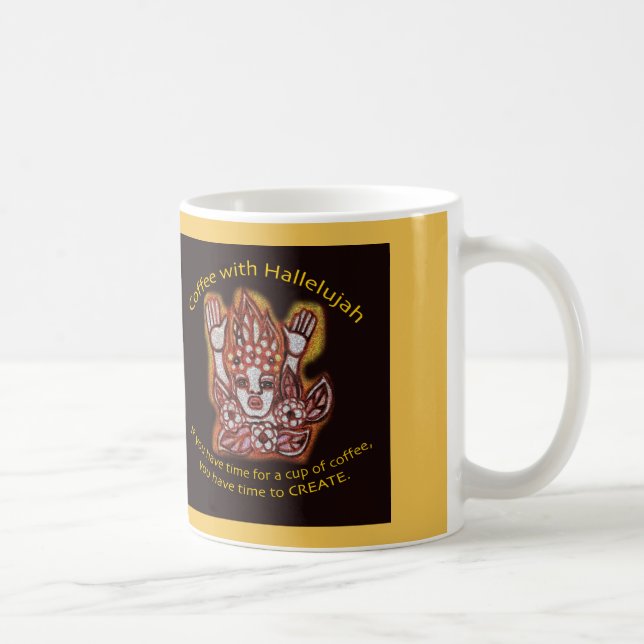 Coffee with Hallelujah Mug (Right)