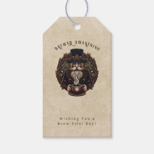 Coffee wizard gift tags