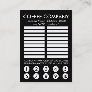 coffee word search puzzle punch card