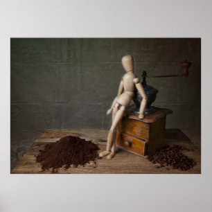 Coffee Worker Poster