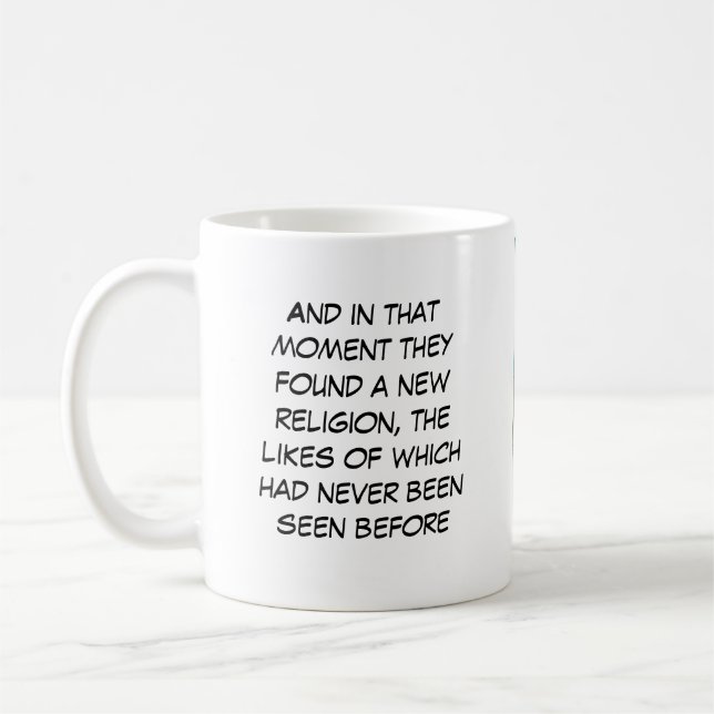 Coffee Worshipers Mug (Left)