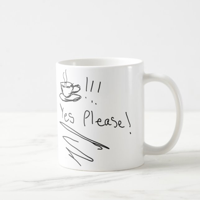 Coffee: Yes Please! Coffee Mug (Right)