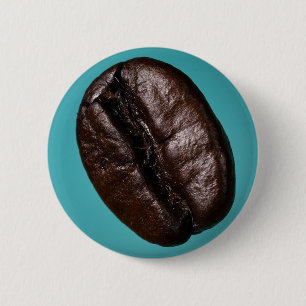 CoffeeBean-Button 2 Inch Round Button