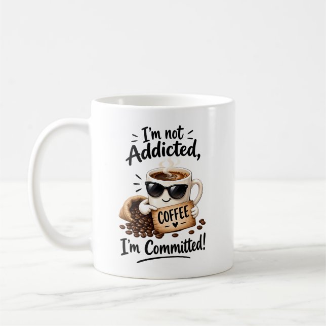 Coffeeholic Coffee Mug (Left)
