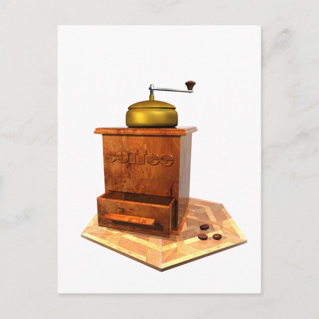 coffeemill postcard (Front)