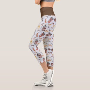 Coffee'n'Treats Capri Leggings