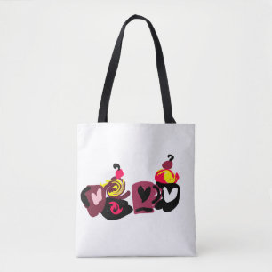 Coffees and Cupcake valentine Tote Bag