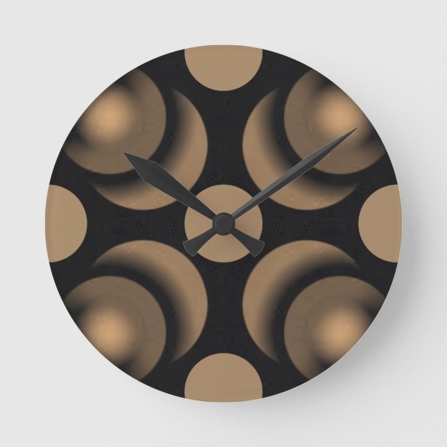 COFFEEtime m3galleryStudio acrylic wall clock  (Front)