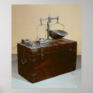 Coffer and scales poster