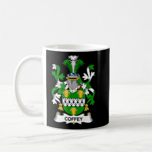 Coffey Coat of Arms Family Crest Coffee Mug